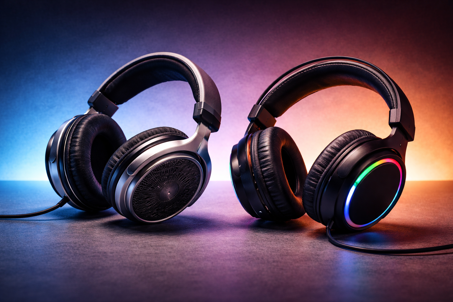 Headphones de estúdio